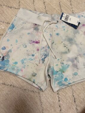 NWT Polo Ralph Lauren Pastel Paint-Splash Athletic Shorts